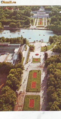 S-4880 BUCURESTI Parcul 23 August CIRCULAT 1968 foto