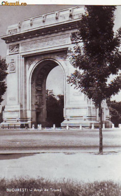 R-7394 BUCURESTI Arcul de Triumf CIRCULAT 1959 foto