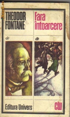 Theodor Fontane - Fara intoarcere foto