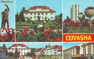 S 10566 Judetul Covasna VEDERE GENERALA NECIRCULATA foto