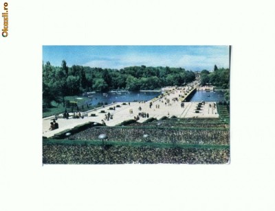 CP174-57 Bucuresti-Vedere din Parcul Libertatii RPR-necirculata foto
