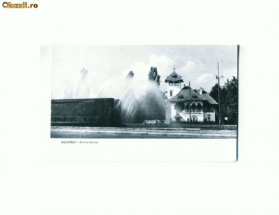 CP175-12 Bucuresti. Fantana Miorita -RPR -circulata 1963 ? foto