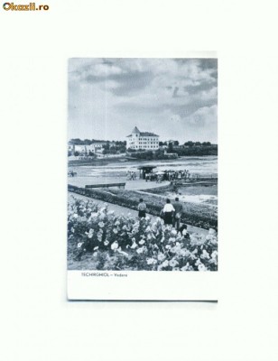CP175-06 Techirghiol -Vedere -RPR -circulata 1960 foto