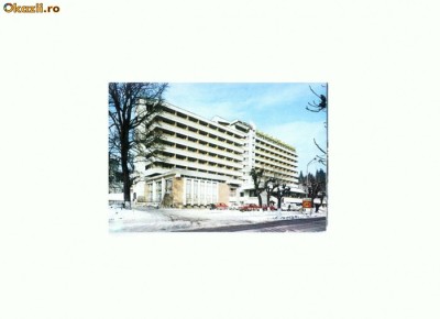 CP176-82 Sinaia -Hotel ,,Sinaia&amp;amp;quot; -circulata 1988 foto