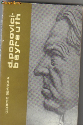 George Sbarcea - D Popovici-Bayreuth (cantaretul pribeag ) foto