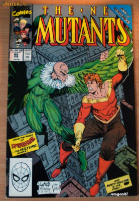 The New Mutants #86 Marvel Comics foto