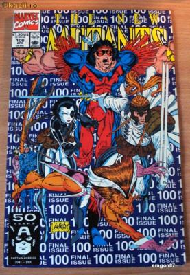The New Mutants #100 Special Number Marvel Comics foto