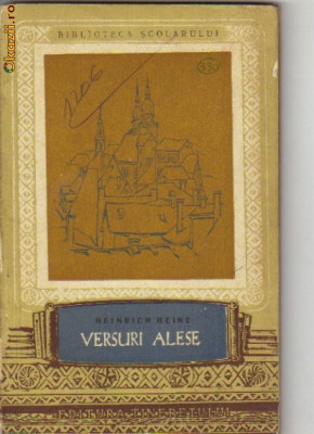 Heinrich Heine - Versuri alese foto