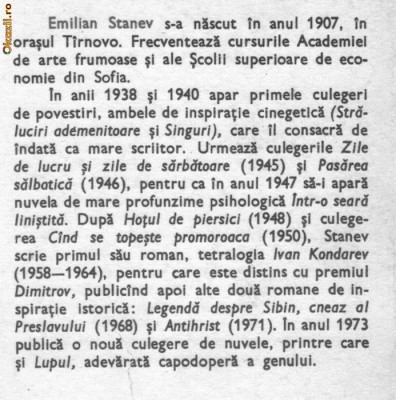 Emilian Stanev - La panda foto
