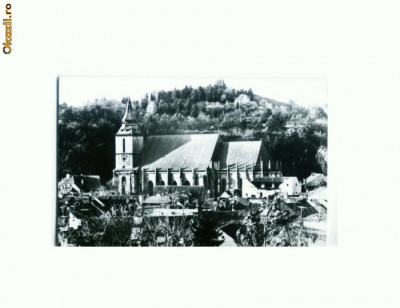 CP177-62 Brasov.Biserica Neagra-Vedere din sud-circulata1967 foto