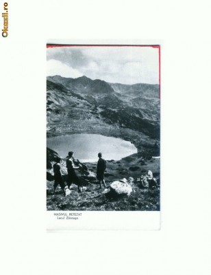 CP177-60 Masivul Retezat -Lacul Zanoaga -RPR-necirculata foto