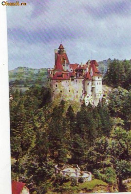 R8547 Bran Castelul Bran 1966 circulata foto