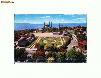CP178-97 Istanbul, Moscheia Albastra (Turcia)-necirculata foto