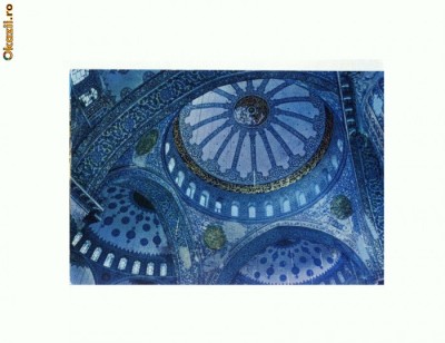 CP178-84 Istanbul -Moscheia Albastra (Turcia) -necirculata foto
