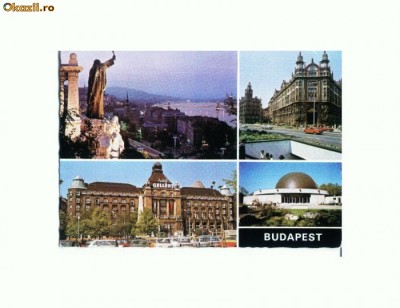 CP179-41 Budapest (Budapesta)-circulata 1982 foto
