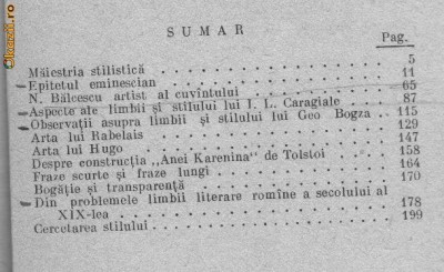 Tudor Vianu - Probleme de stil si arta literara foto