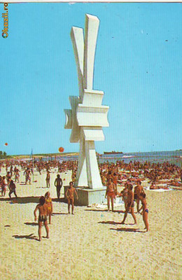 S10973 Costinesti plaja 1986 circulata foto
