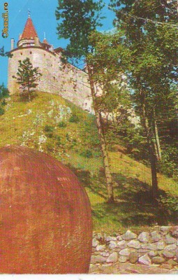 S11038 Castelul Bran vedere generala necirculata foto