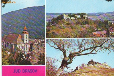 S11024 Brasov vedere multipla necirculata foto