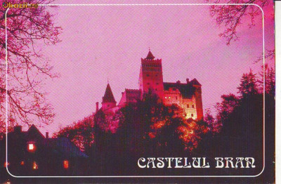 S11052 Bran Castelul vedere 2001 circulata foto