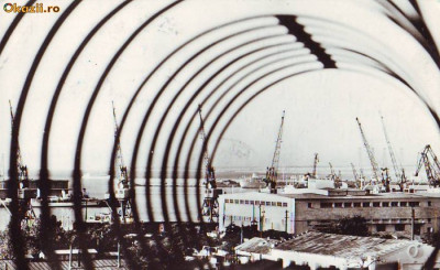S11001 Constanta Vedere din port 1967 circulata foto
