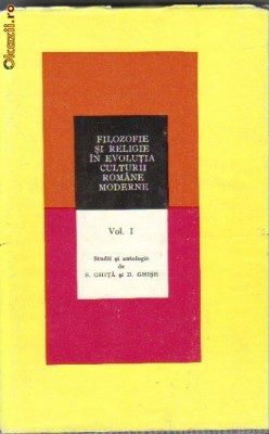 Filozofie si religie in evolutia culturii romane moderne foto