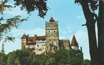 S11065 Brasov Castelul Bran vedere necirculata foto