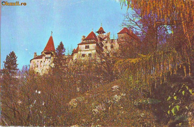 S11072 jud.Brasov Castelul Bran vedere necirculata foto