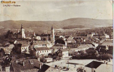 N1035 Zalau vedere panoramica circulata foto