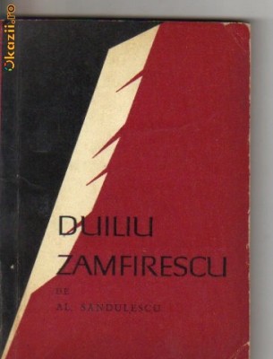 Al Sandulescu - Duiliu Zamfirescu foto
