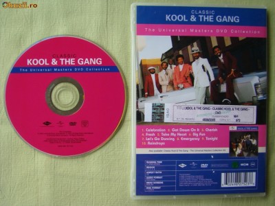 KOOL AND THE GANG - Classic - DVD Original NOU foto