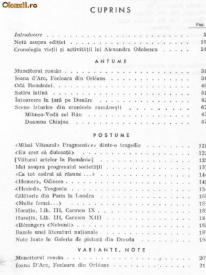 Odobescu - OI - Scrieri din anii 1848-1860 foto