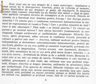 Eduardo Galeano - Memoria focului foto