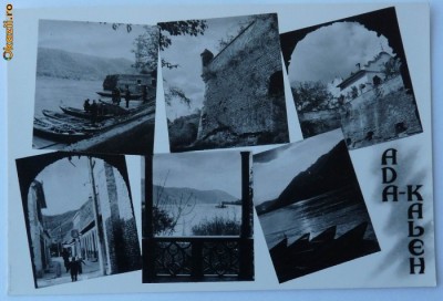 Ada Kaleh, 6 cadre,1957, stare excelenta, cu impresii de calatorie pe verso foto