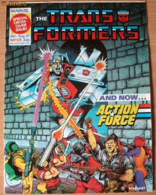 Transformers #125 Marvel Comics foto