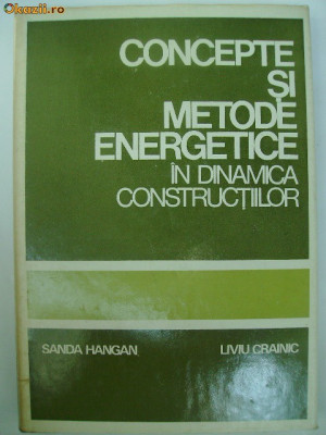 Sanda Hangan, Liviu Crainic - Concepte si metode energetice in dinamica ... foto