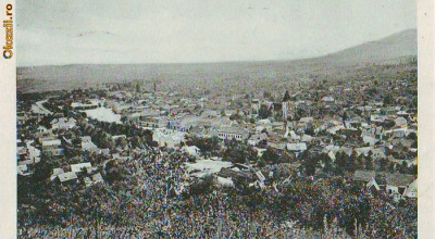 B2972 Sibiu Saliste Vedere Generala circulata 1927 foto
