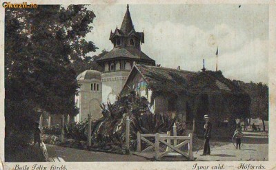 5508 Baile Felix Izvorul Cald circulata 1924 foto