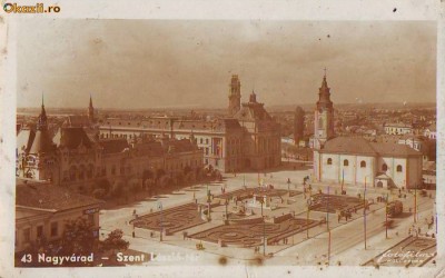 5557 Oradea Piata Sf Laszlo necirculata foto