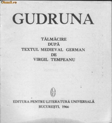 Gudruna - Talmacire ... foto
