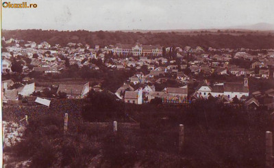 B3258 Turda vederea orasului circulata 1928 foto