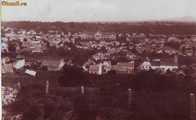 B3258 Turda vederea orasului circulata 1928 foto