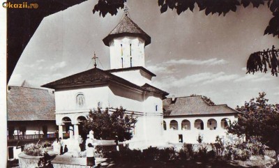 S1567 MANASTIREA GOVORA CIRCULAT 1969 foto