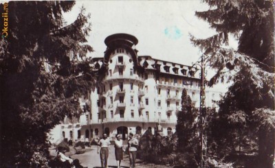 S1563 GOVORA Sanatoriul balnear CIRCULAT 1971 foto