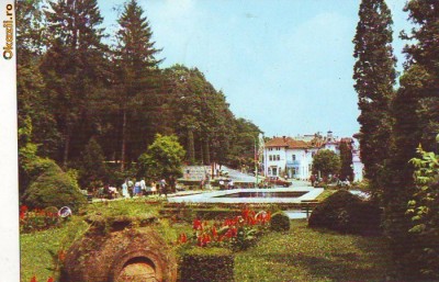 S1596 GOVORA Vedere din parc CIRCULAT foto