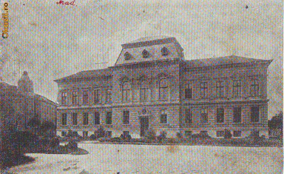 6220 Arad Scoala Comerciala necirculata 1938 foto