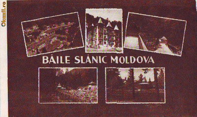 6233 Baile Slanic Moldova Vederi Multiple necirculata foto