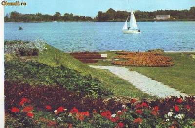 S11256 CONSTANTA Parcul Tomis circulat 1983 foto