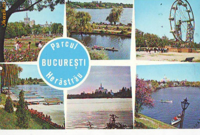 S11433 BUCURESTI Parcul Herastrau CIRCULAT foto