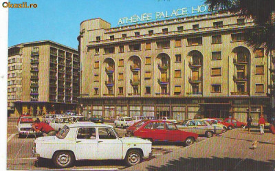 S11435 BUCURESTI Hotel Athenee Palace CIRCULAT foto